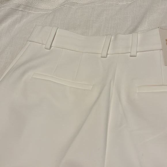 Aritzia Babaton Pleated Short in White - Picture 8 of 11